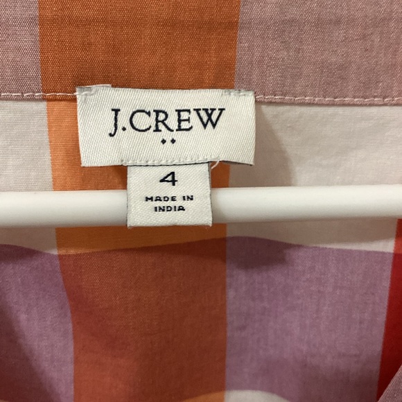 NWOT J. Crew Factory Dress with pockets and belt, size 4 - Picture 6 of 7